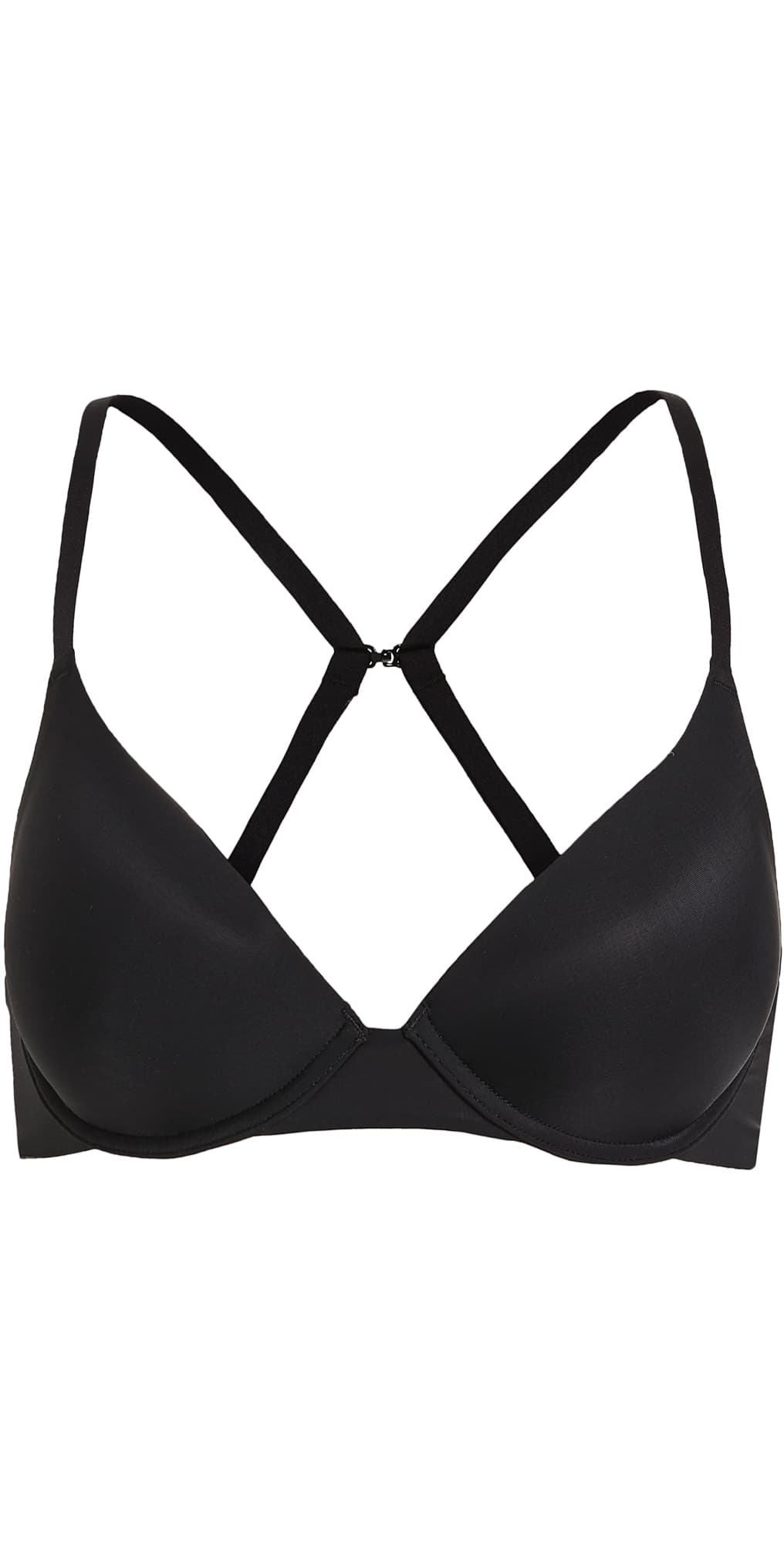 Natori Minimal Convertible Push-Up Bra Black