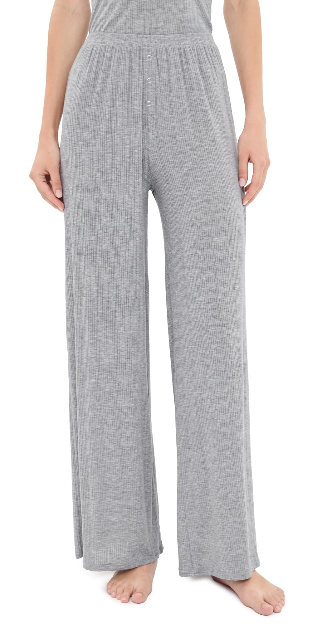 Negative Whipped Track Pants Heather Grey