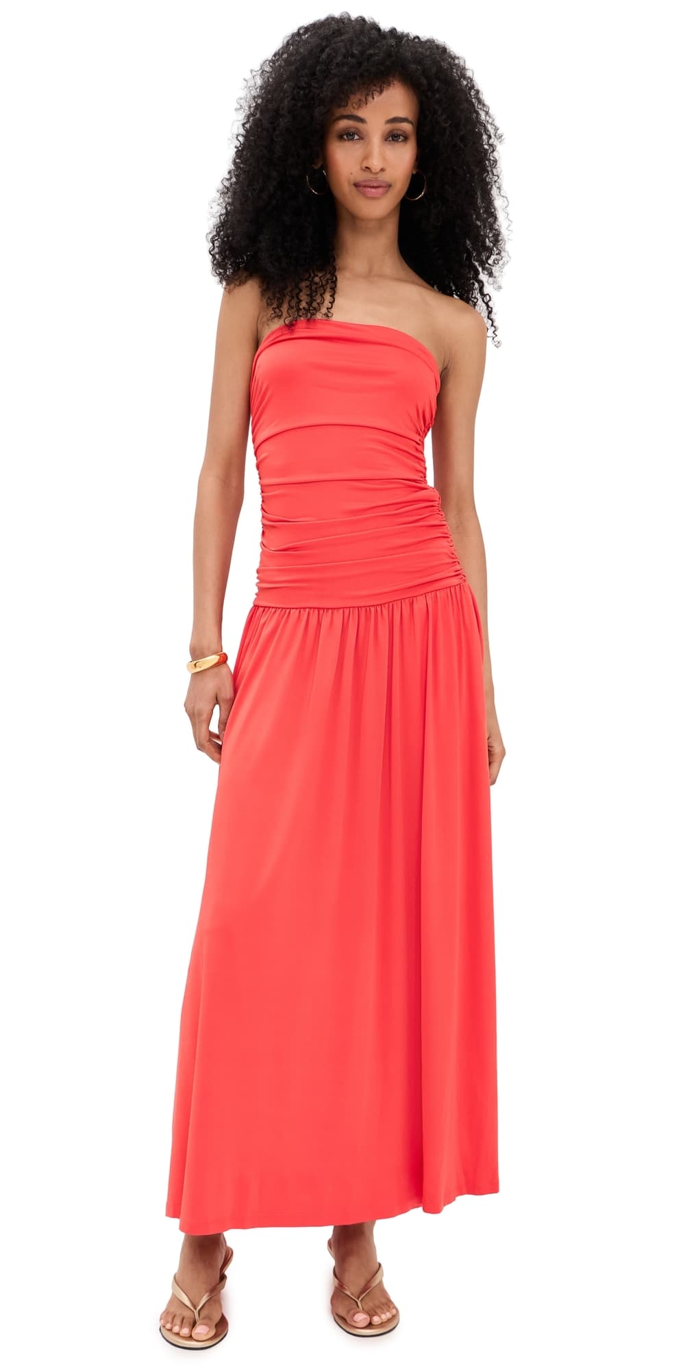 NIA Santal Dress Coral