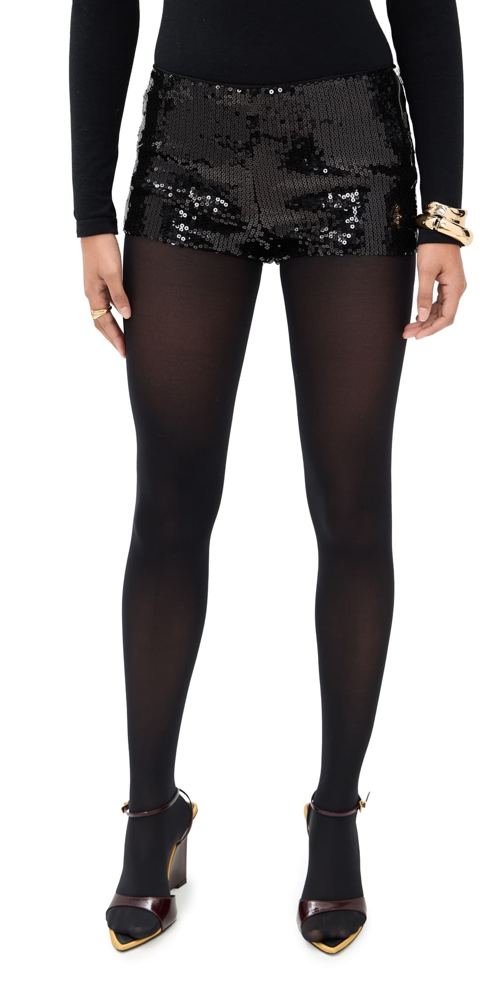 NIA Fever Hot Pants Black