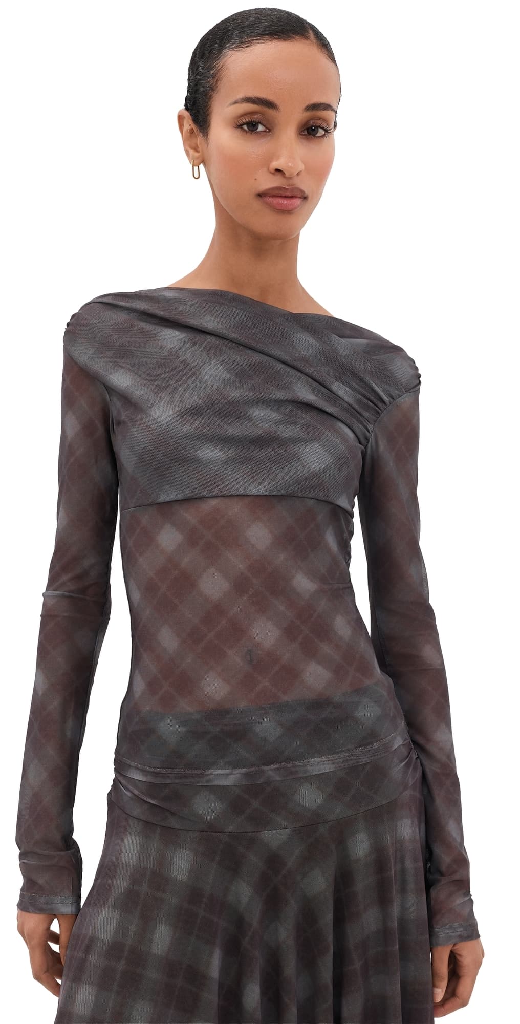 NIA Aria Top Brown