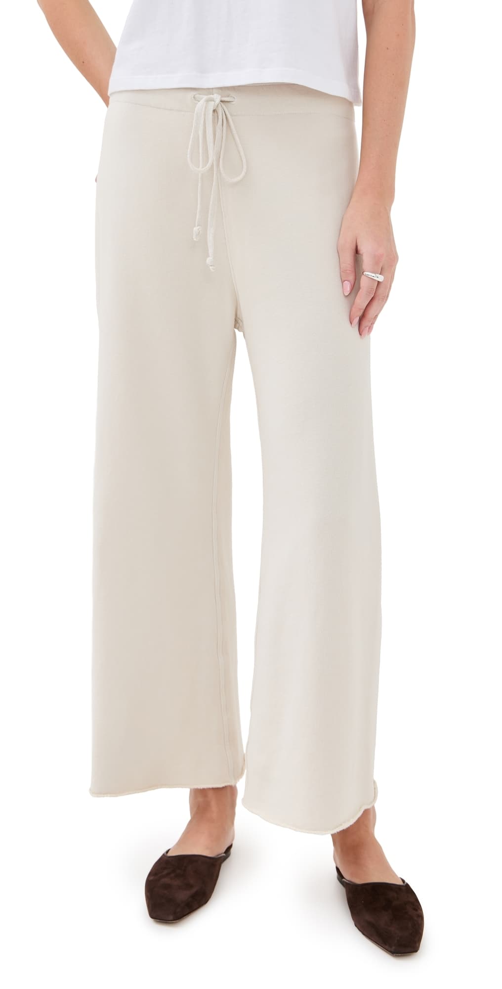 Nili Lotan Kiki Sweatpants Chalk