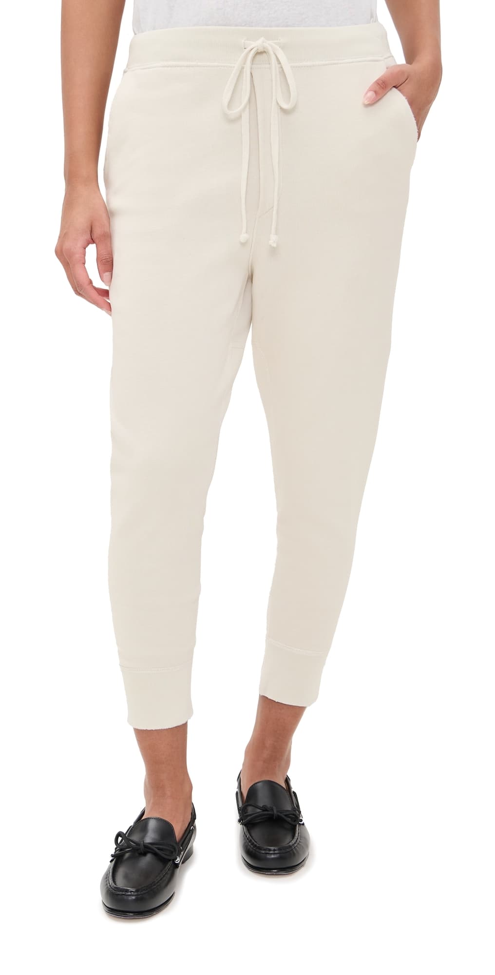 Nili Lotan Nolan Knit Pants Chalk · L