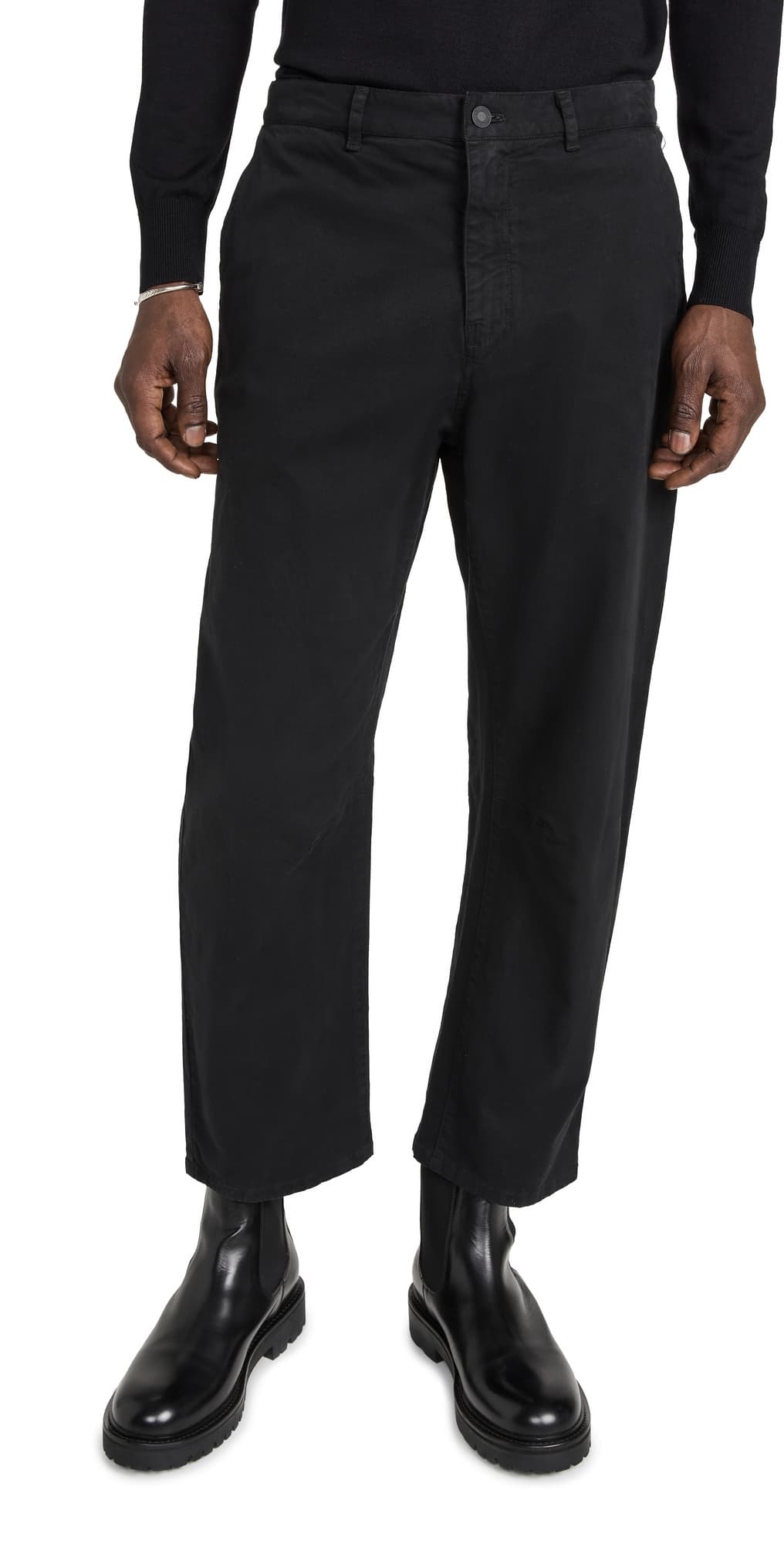 Nili Lotan Carpenter Pants Jet Black