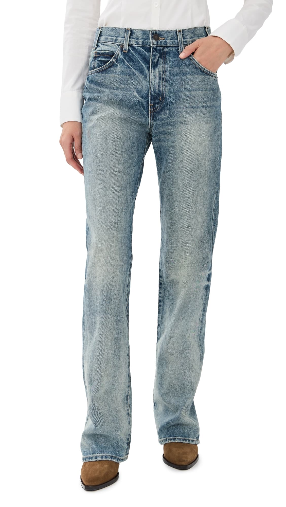 Nili Lotan Joan Jeans Summer Wash