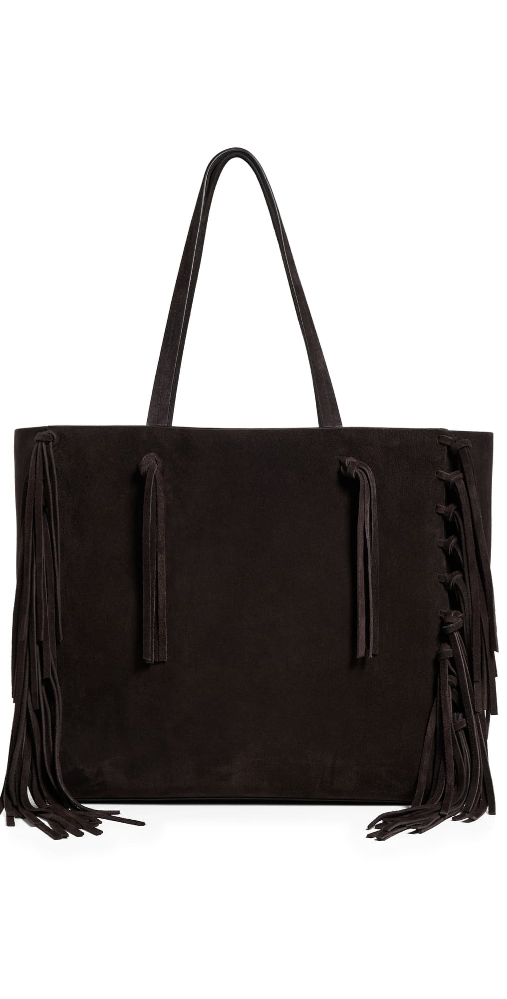 Nili Lotan Joni Suede Bag Espresso
