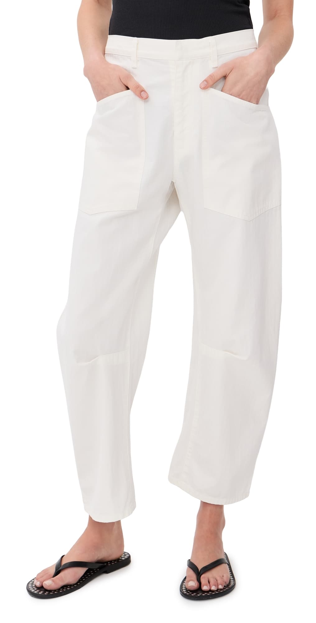 Nili Lotan Shon Pants Vintage Cream