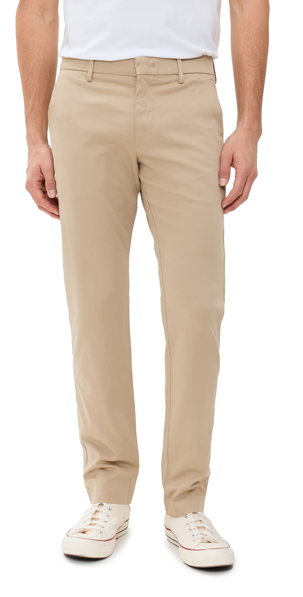 NN07 Theo Tailored Chino Pants Khaki Beige