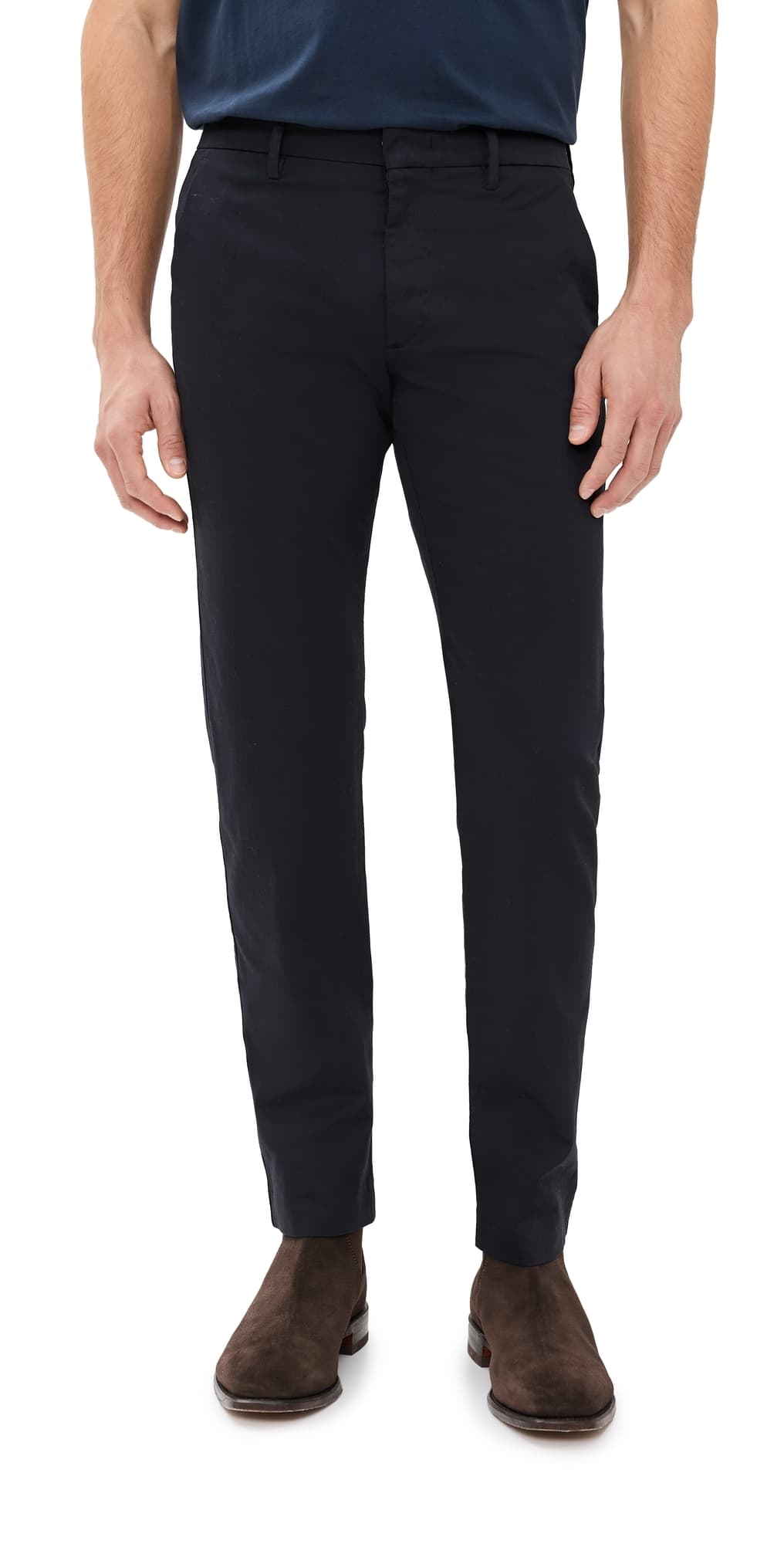 NN07 Theo Tailored Chino Pants Navy Blue