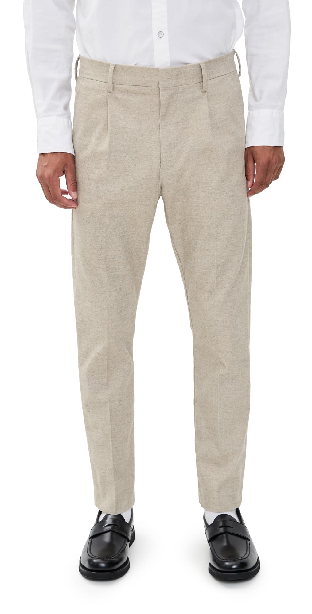 NN07 Bill Relaxed Taper Trousers Cement