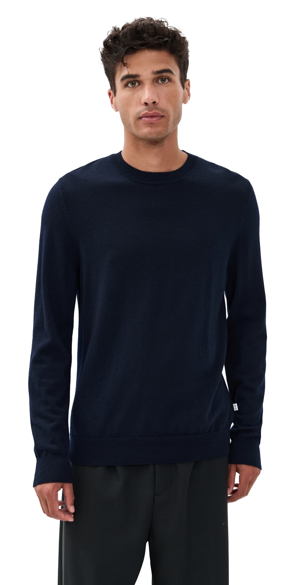 NN07 Ted Soft Wool Sweater Navy Blue