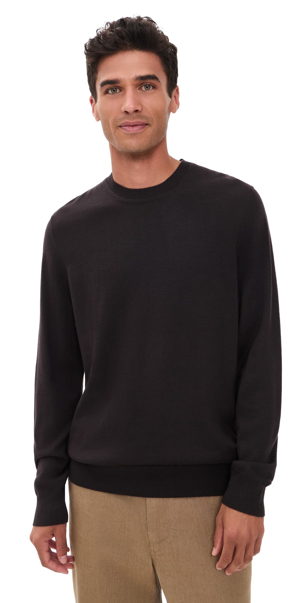 NN07 Ted Soft Wool Sweater Deep Truffle
