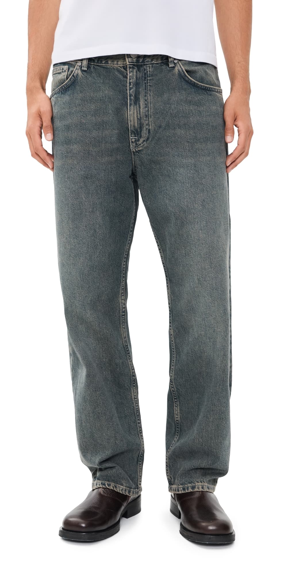 NN07 Otis Relaxed Straight Jeans 32 Mystical Blue