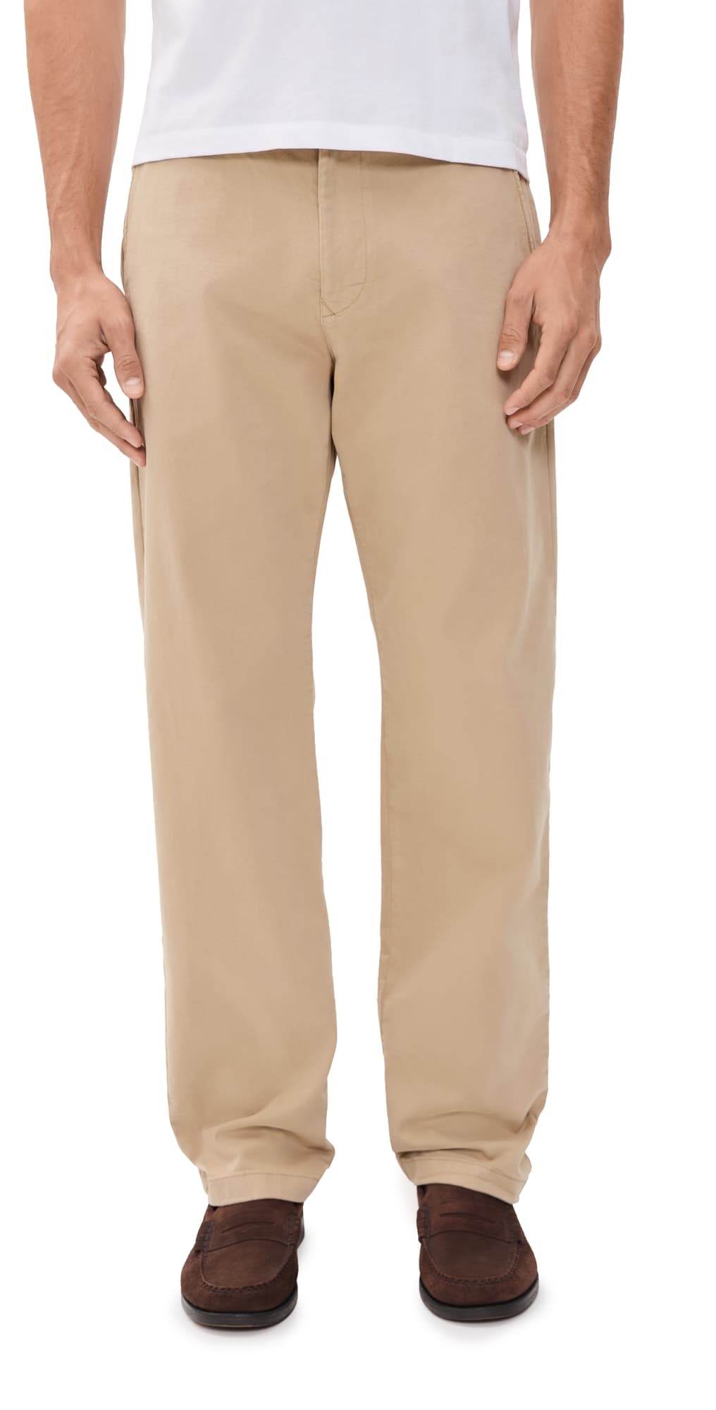 NN07 Aden Relaxed Chino 34 Pants Khaki Beige
