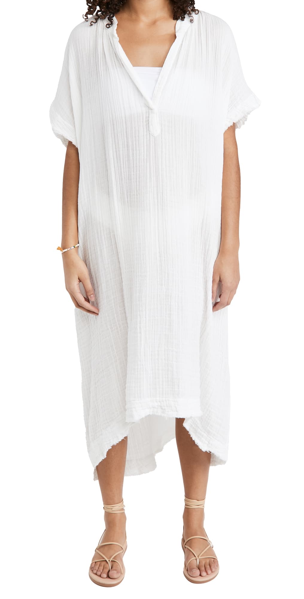 9seed Tunisia Caftan White