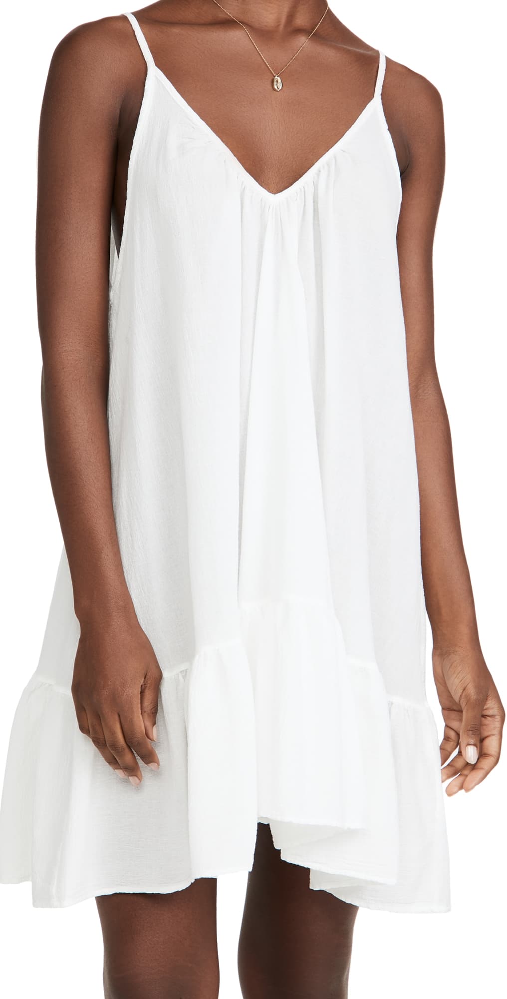 9seed St. Tropez Mini Dress White · One Size