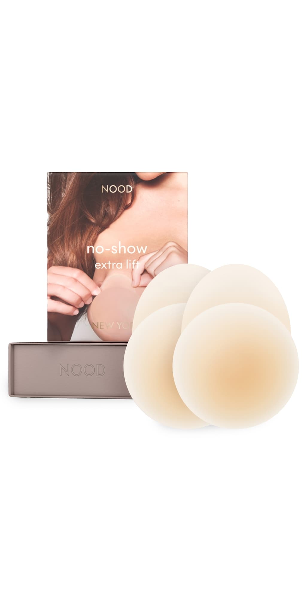 NOOD New York No-Show Extra Lift Pads No.3 Buff