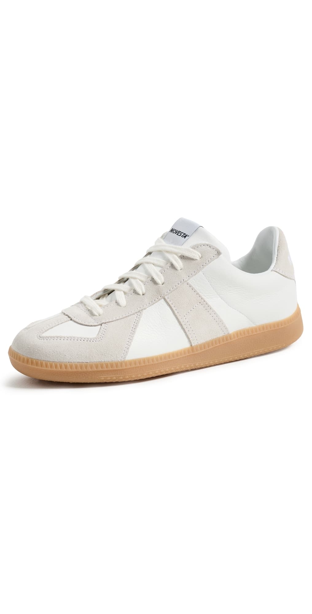 Novesta Gat All Leather Sneakers White/Transparent