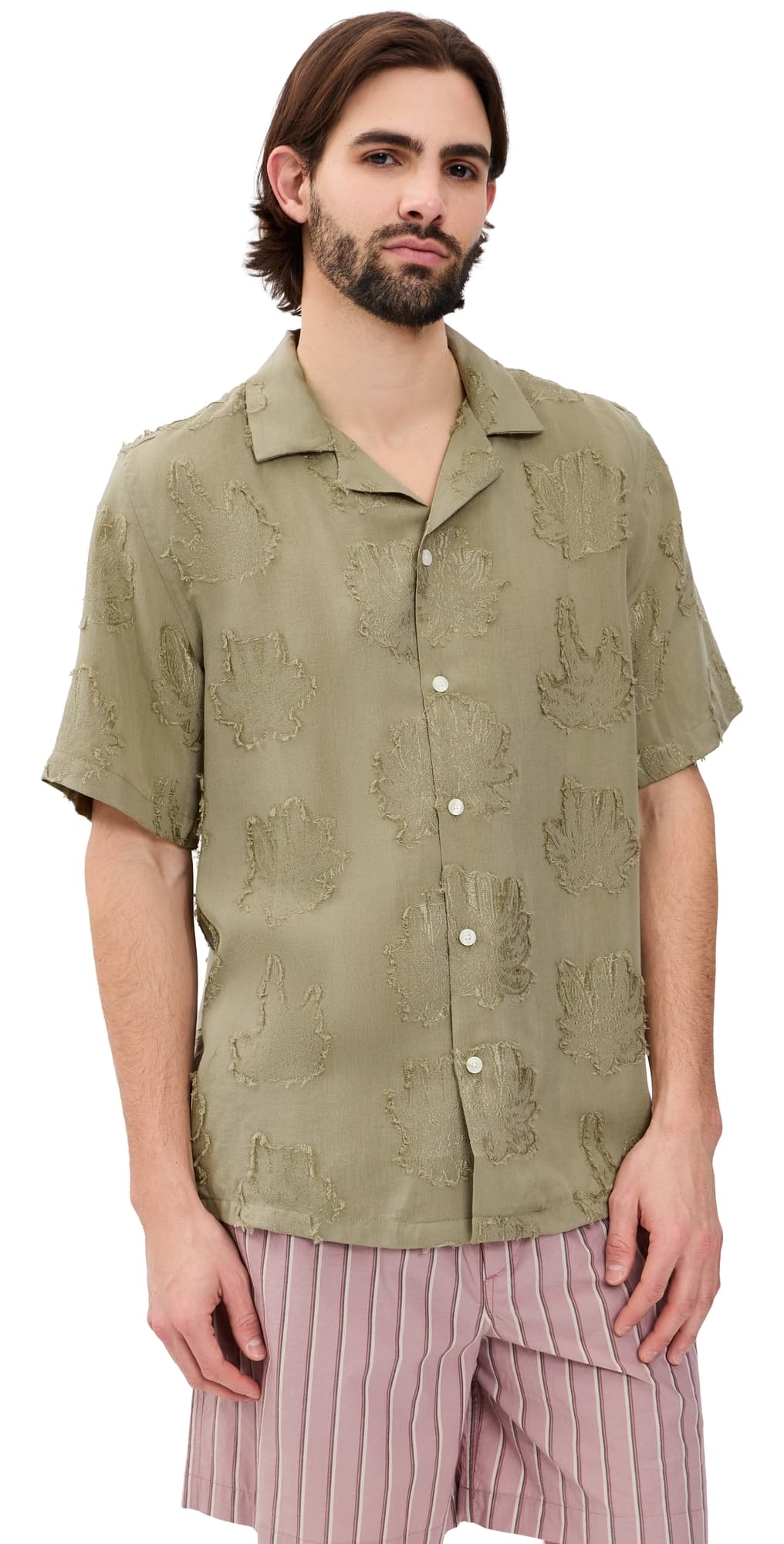 OAS Palmoza Rocco Shirt Light Brown