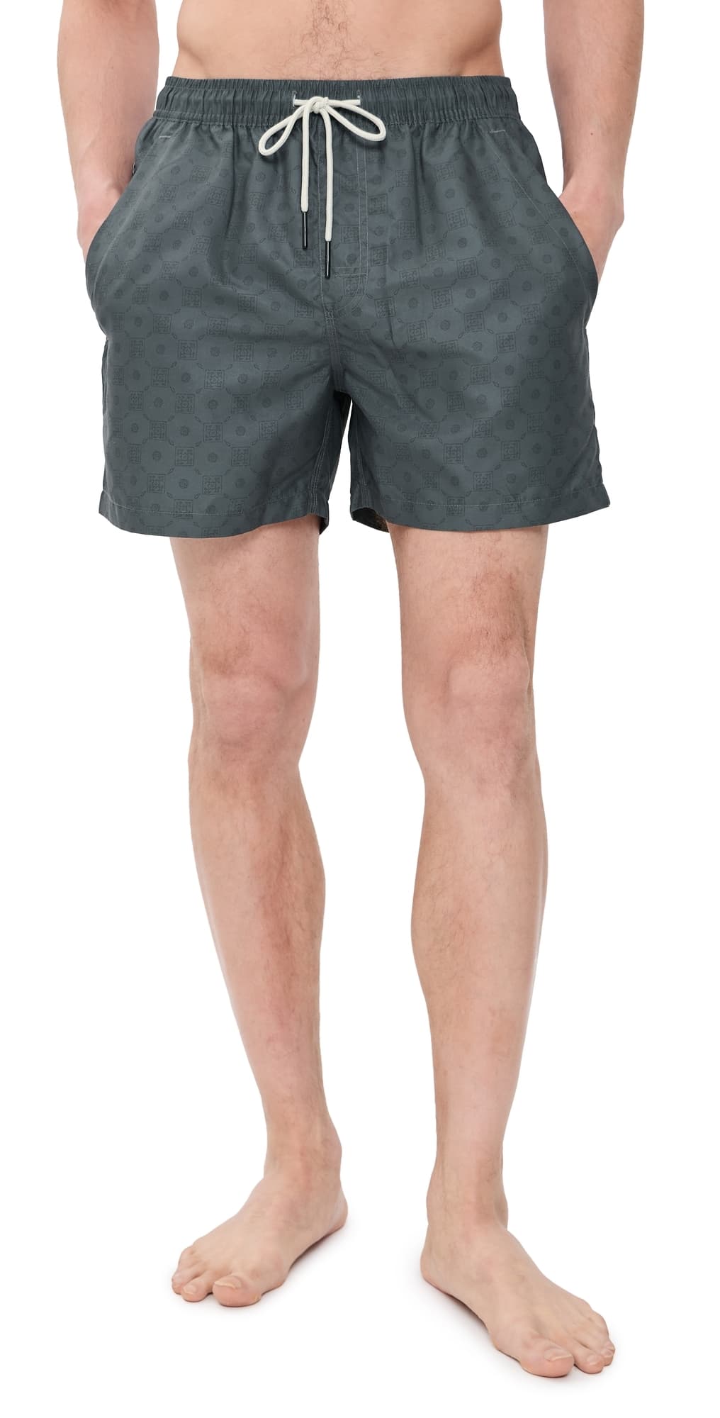 OAS Mosaico Swim Shorts Black