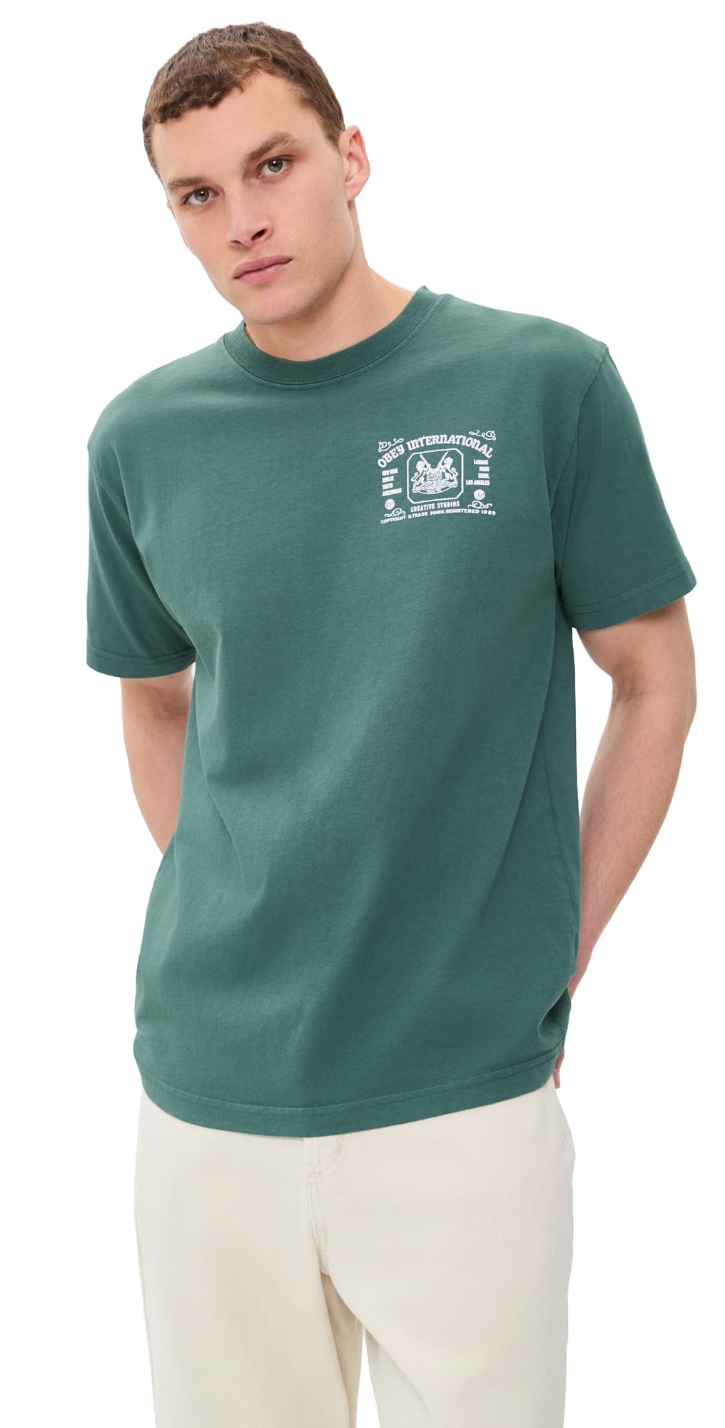 Obey Creative Studios Tee Pigment Rainforest