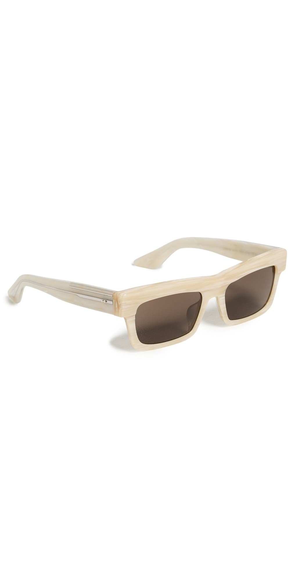 Oliver Peoples Eyewear 1985C Rectangular Sunglasses Beige Silk · One Size