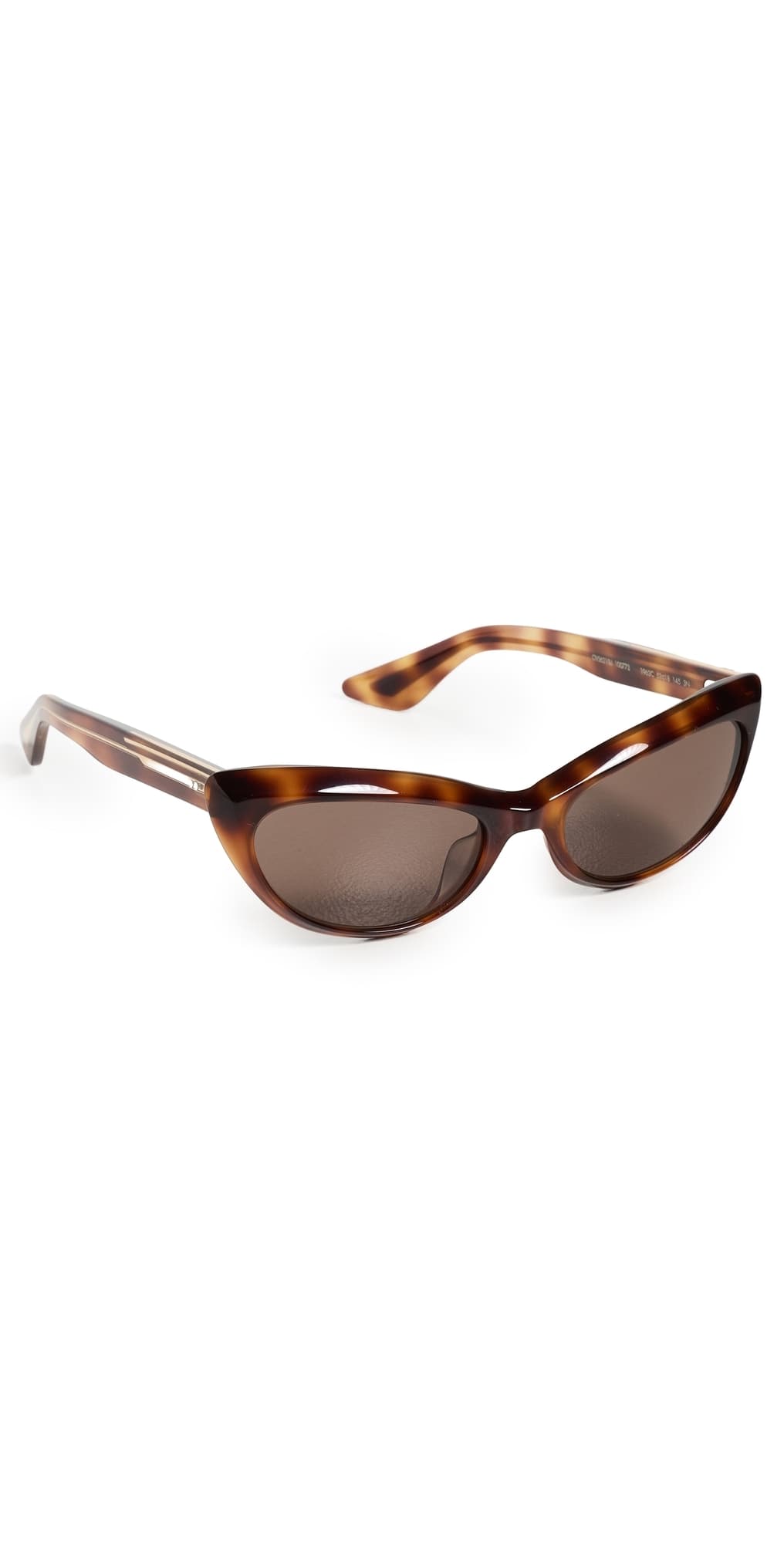 Oliver Peoples Eyewear x Khaite 1963C Sunglasses Dark Mahogany/Brown · One Size