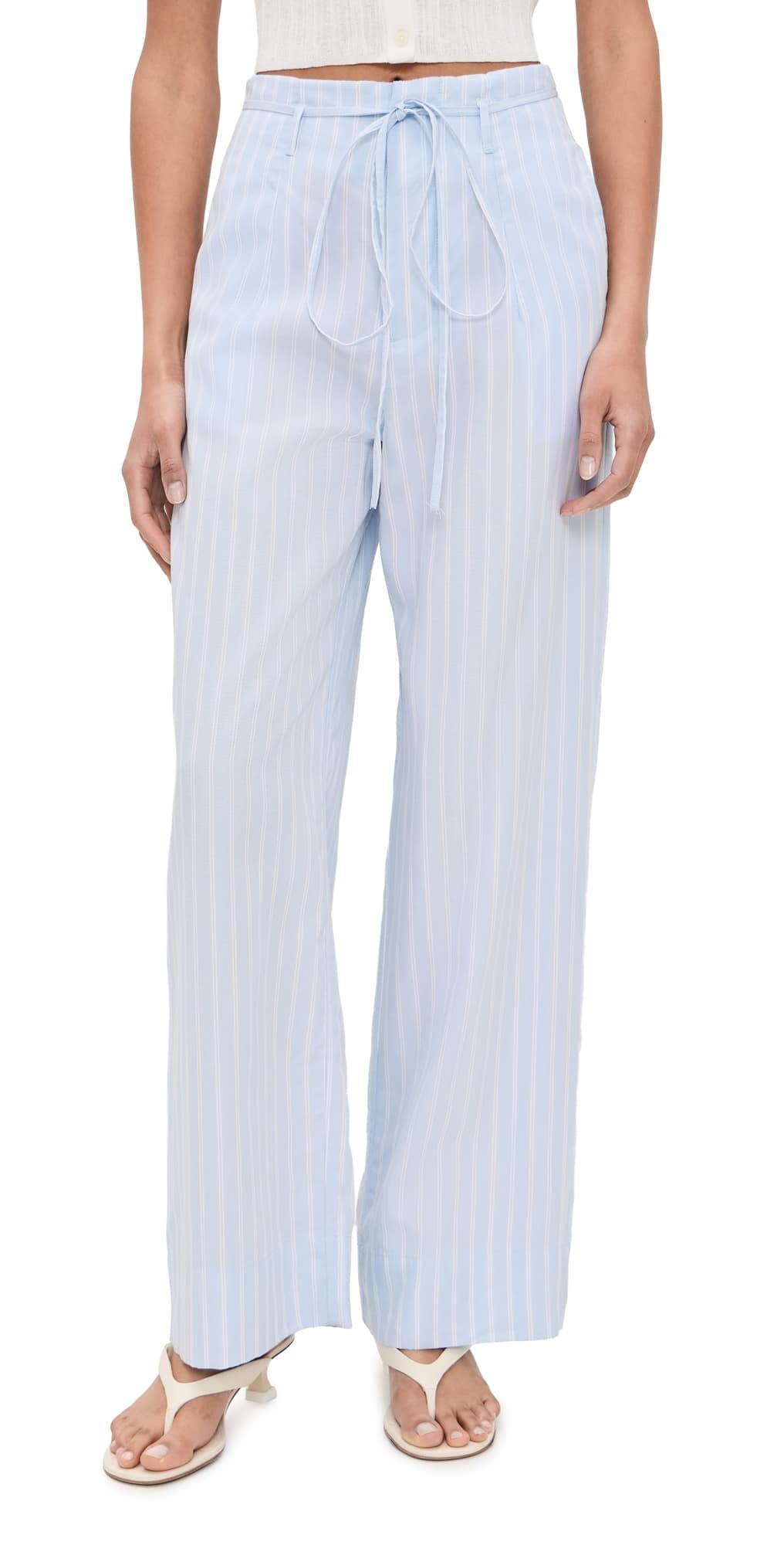 Onia Paperbag Trousers Light Sky