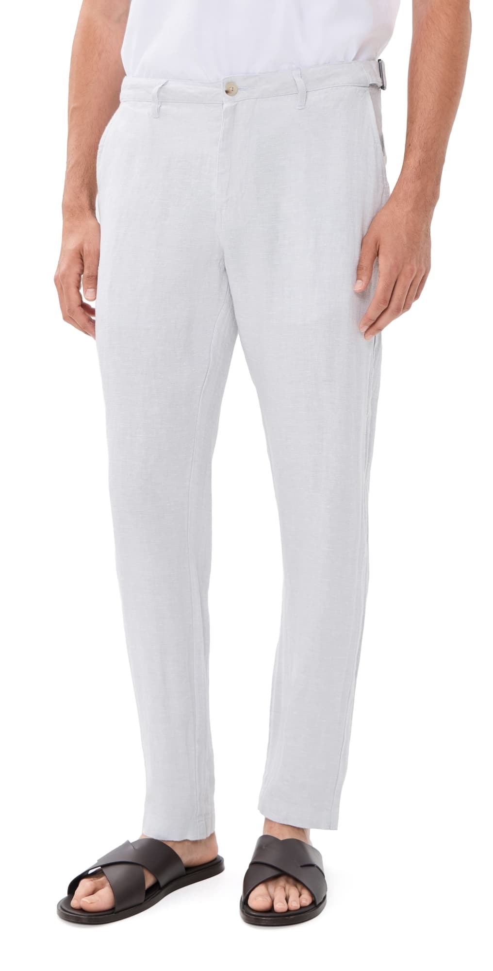 Onia Linen Trousers Chambray