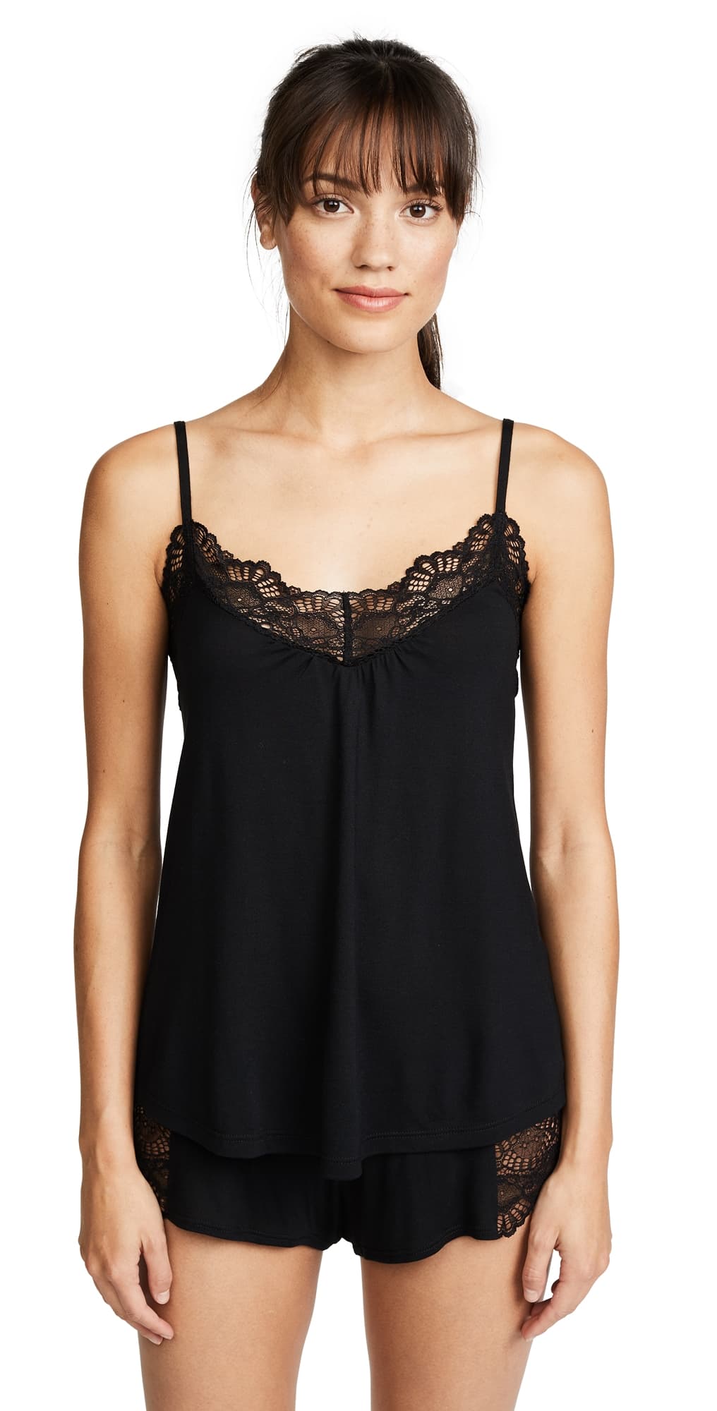 Only Hearts Venice Low Back Cami Black