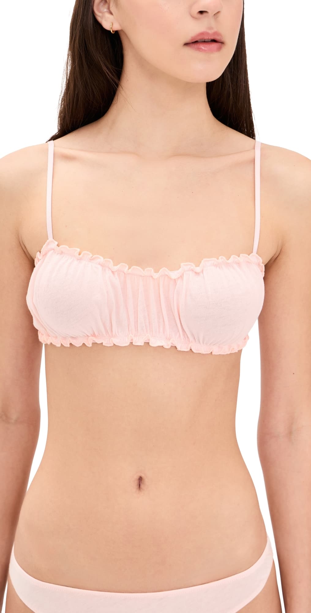 Only Hearts Joey Cotton Bralette Cotton Candy