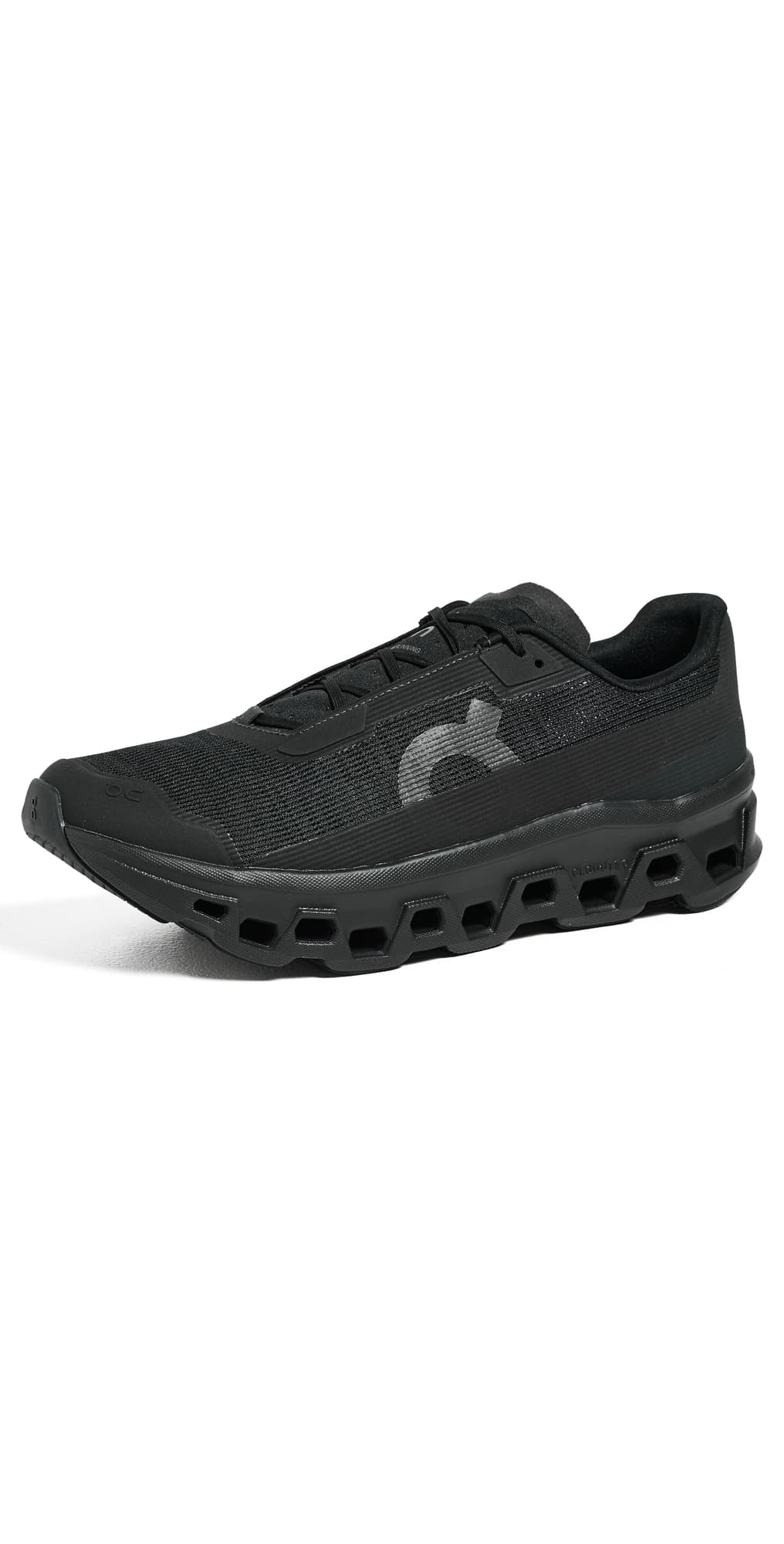 On Cloudmonster Void Sneakers Black Black