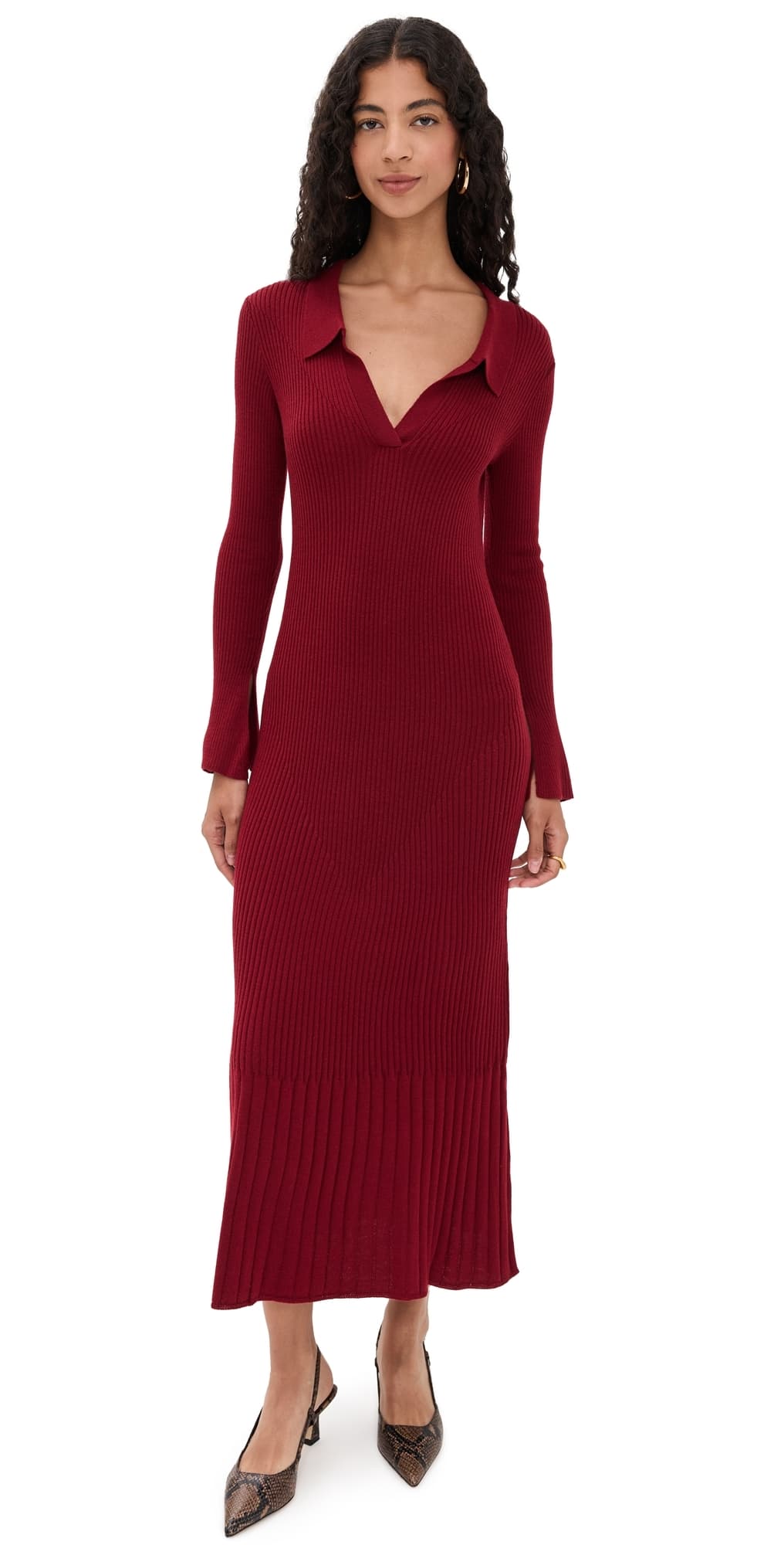o.p.t o. p.t Nicole Dress Burgundy