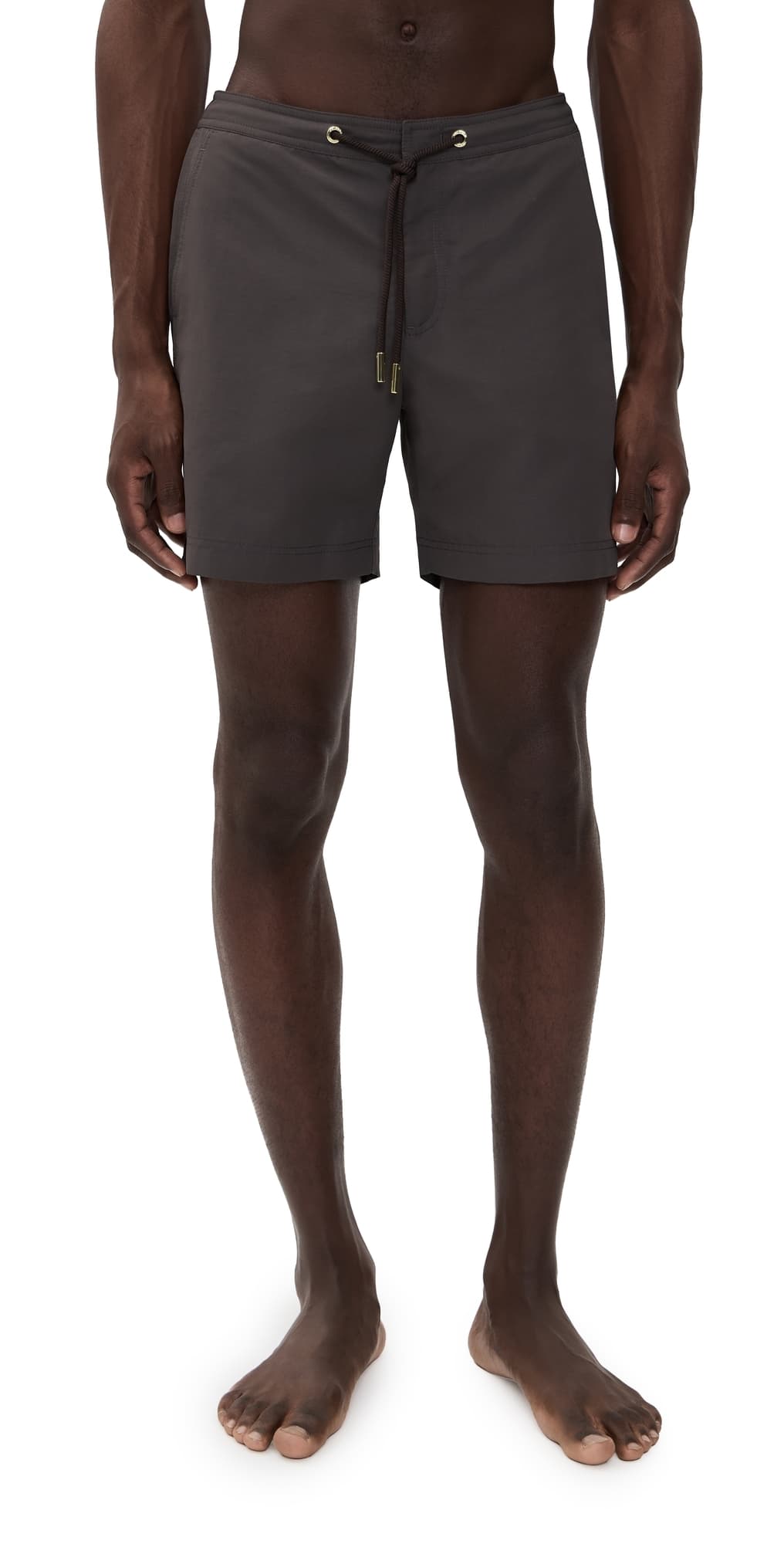 Orlebar Brown Bulldog Drawcord Swim Trunks Morel Brown