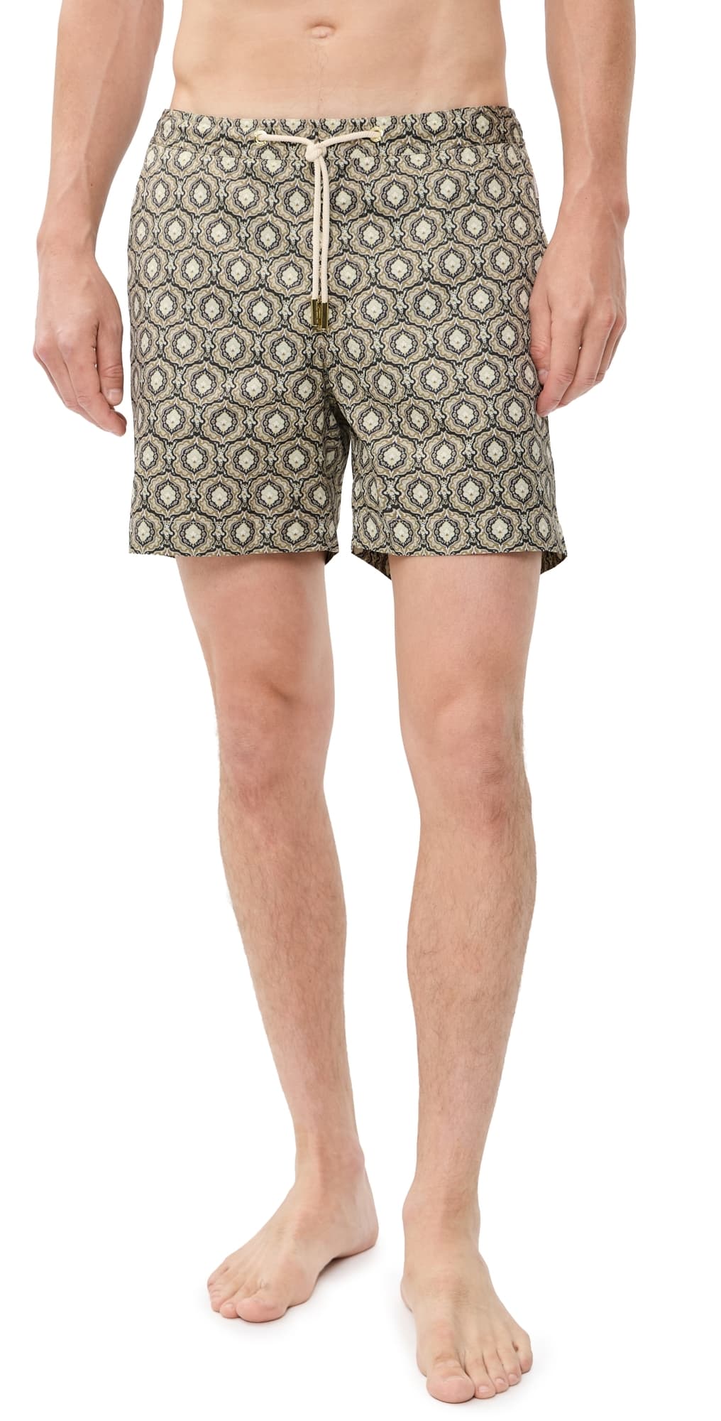 Orlebar Brown Bulldog Drawcord Passetto Swim Trunks 6 Bayleaf Green