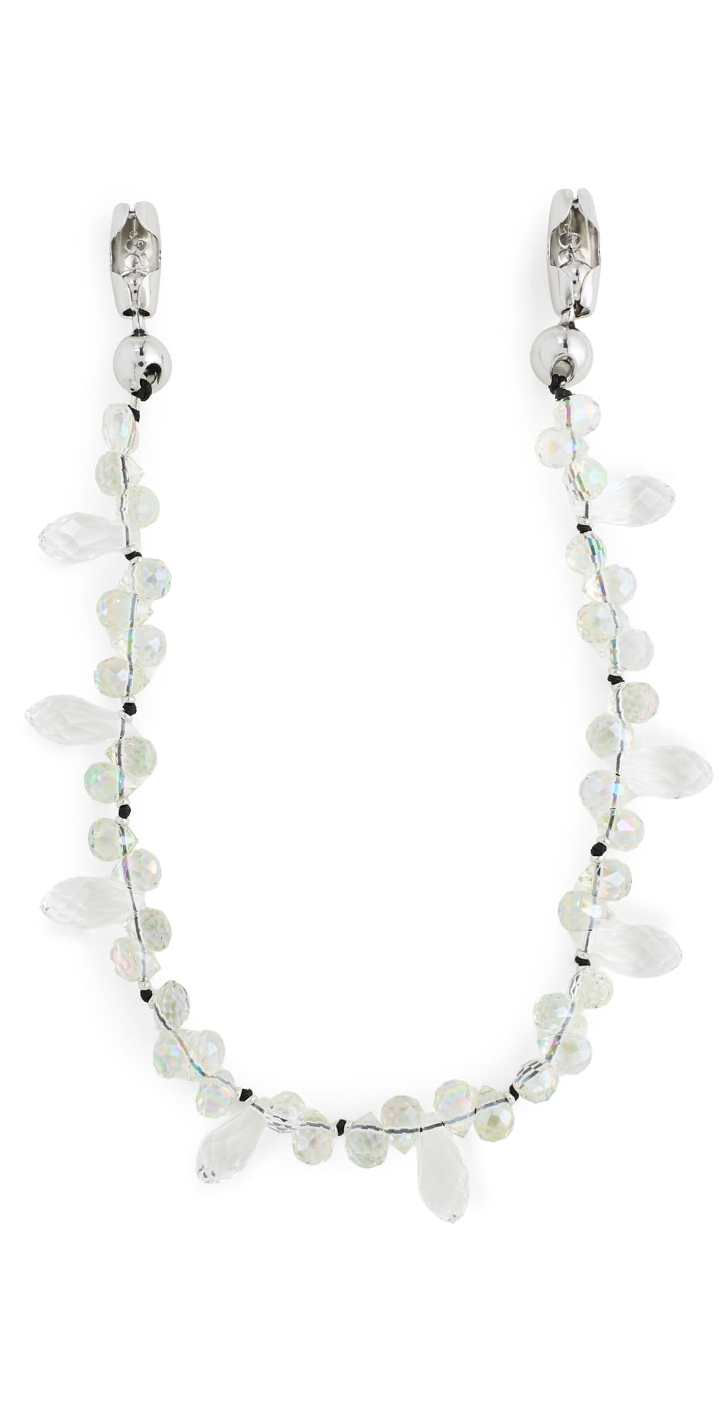 Ossa Faceted Crystal Wristlet Crystal · One Size