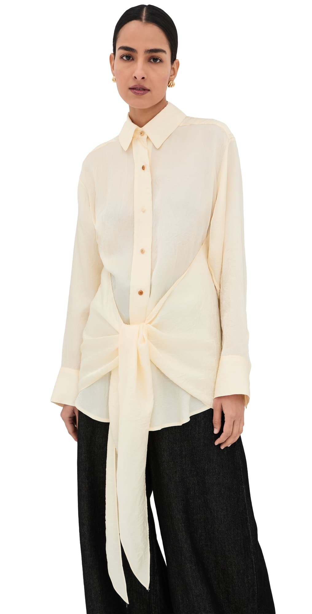 Ossou Arroyo Shirt Ecru
