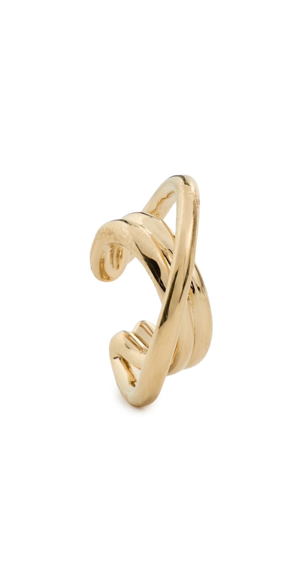 Otiumberg Loom Ear Cuff Gold