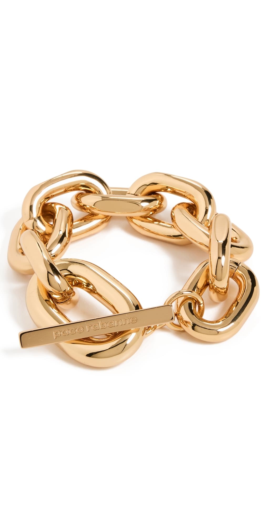 rabanne XL Link Bracelet Gold · One Size