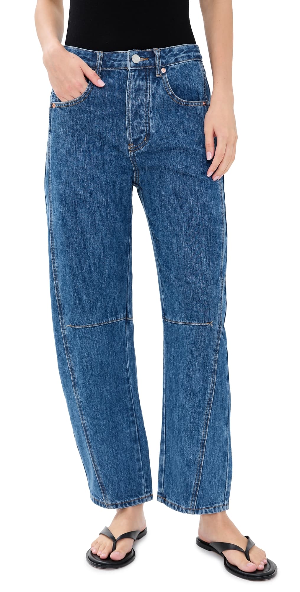 PARKE Horseshoe Jeans Med Wash