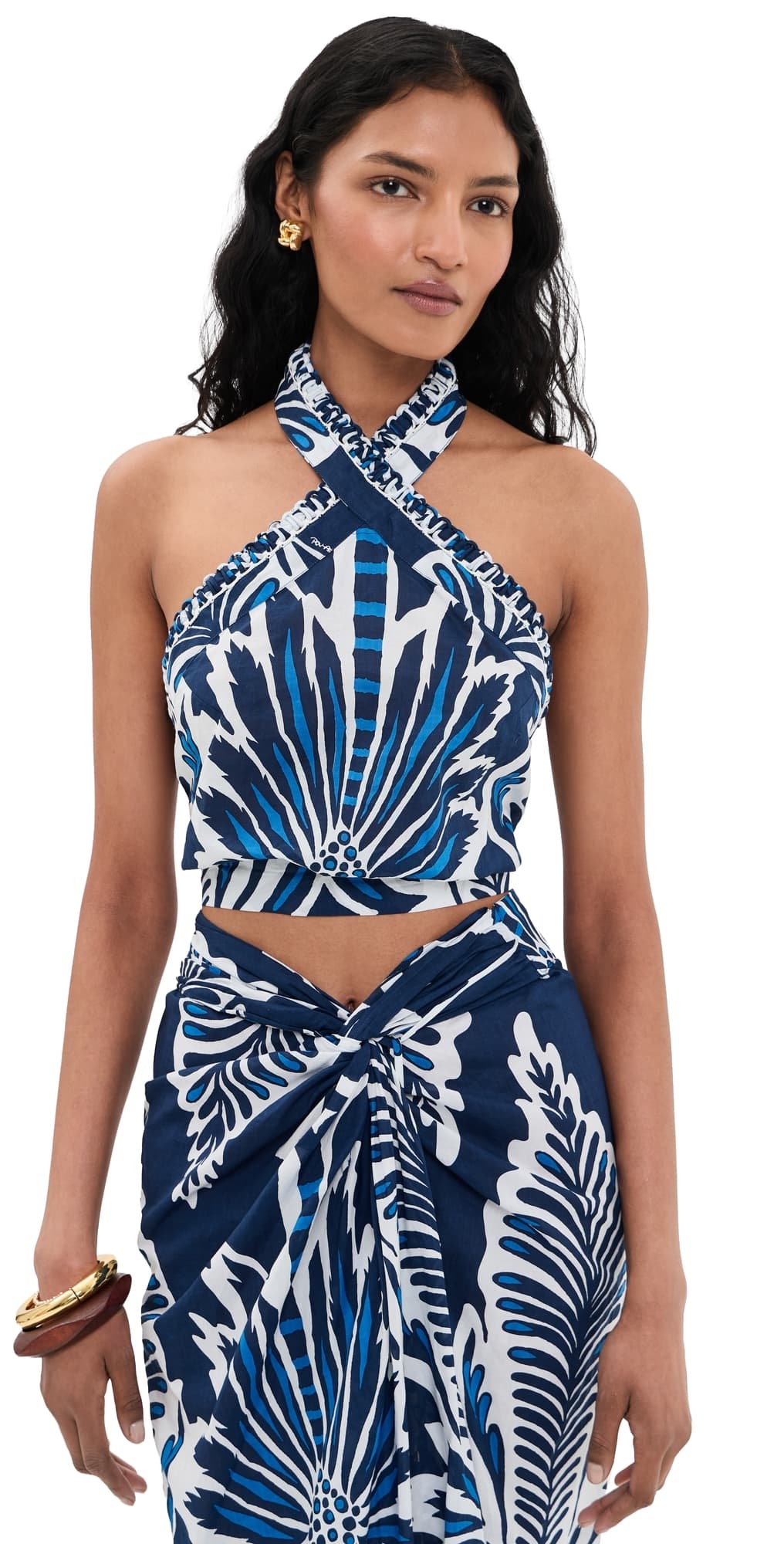 Poupette St Barth Suma Top Navy Cartagena