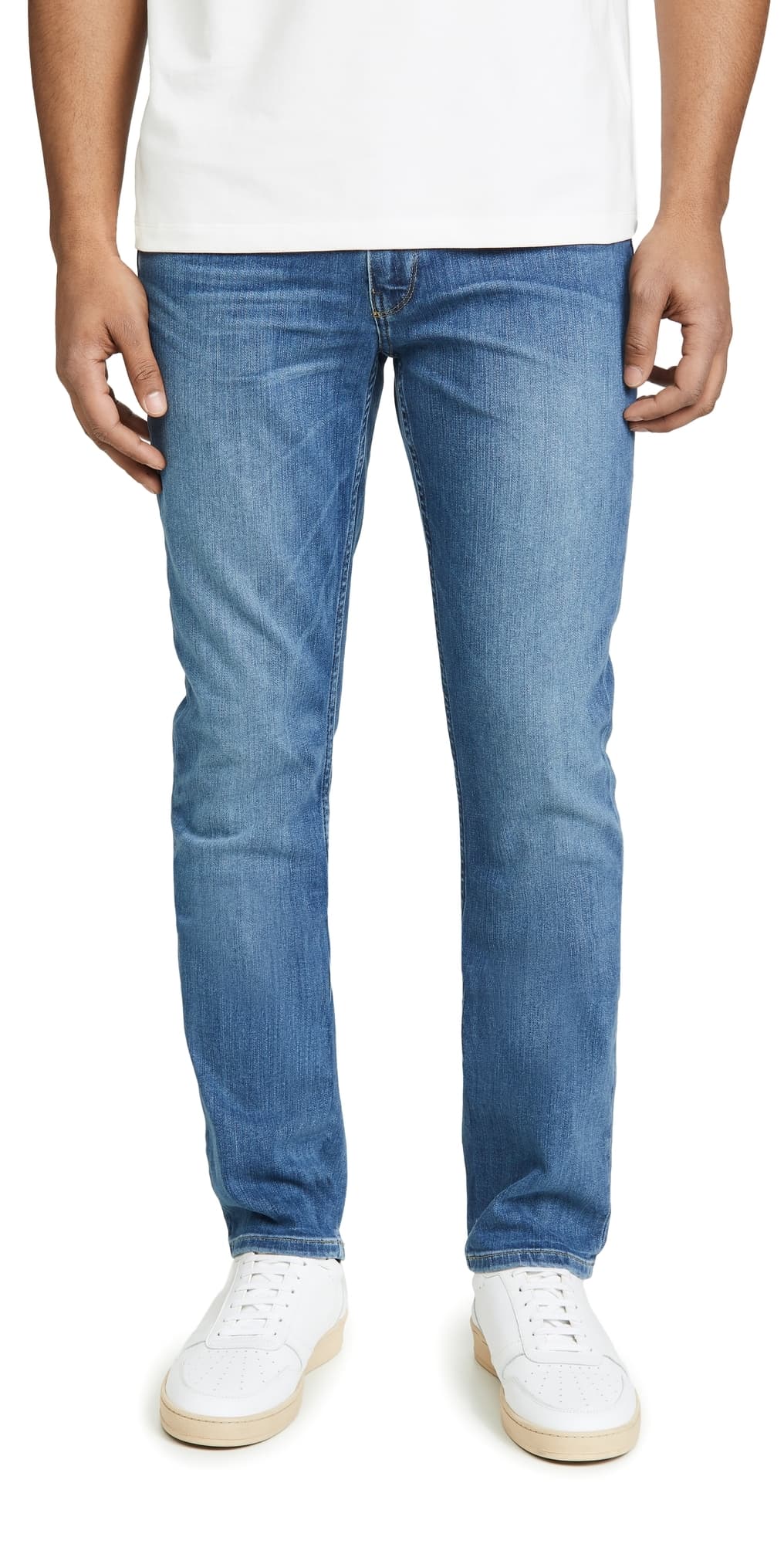 PAIGE Federal Transcend Vintage Slim Straight Jeans Cartwright