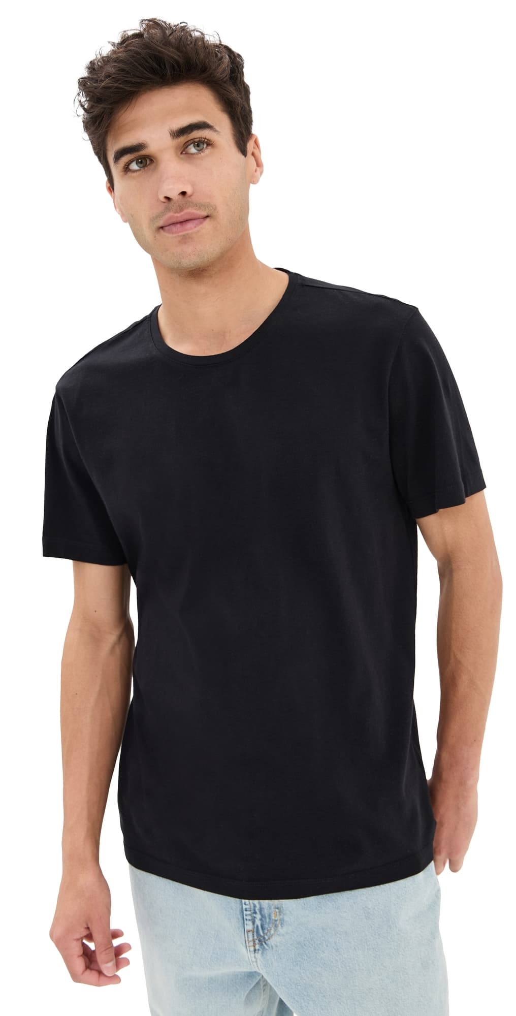 PAIGE Sorden Crew Neck Tee Black