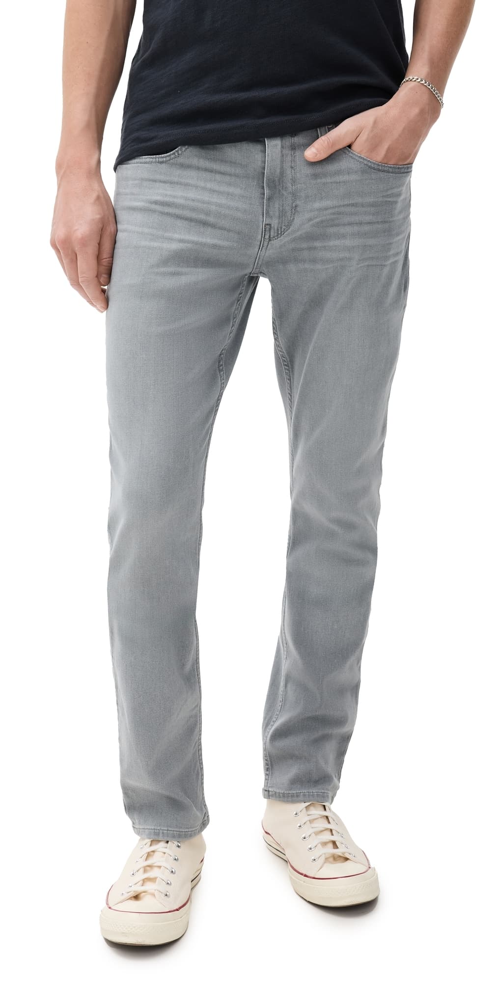 PAIGE Federal Transcend Slim Straight Jeans Patterson