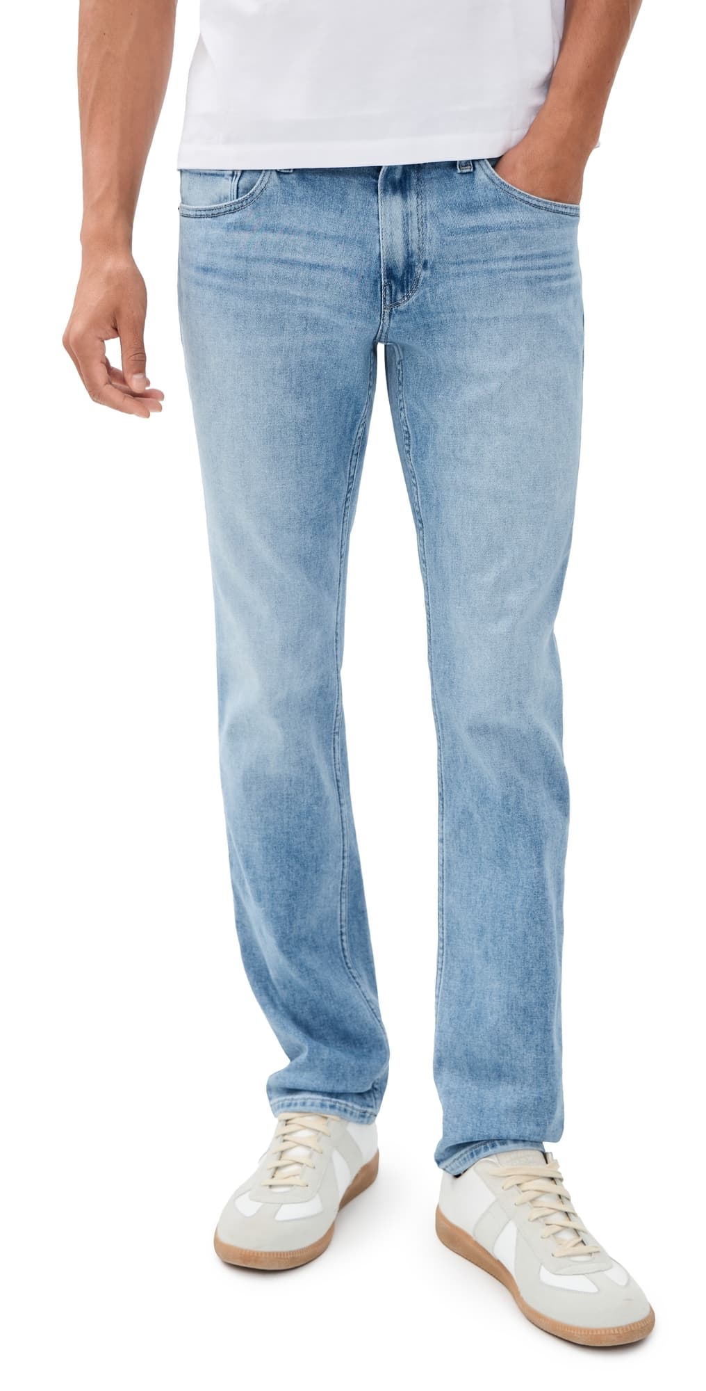 PAIGE Federal Transcend Vintage Slim Straight Jeans 32 Emberton