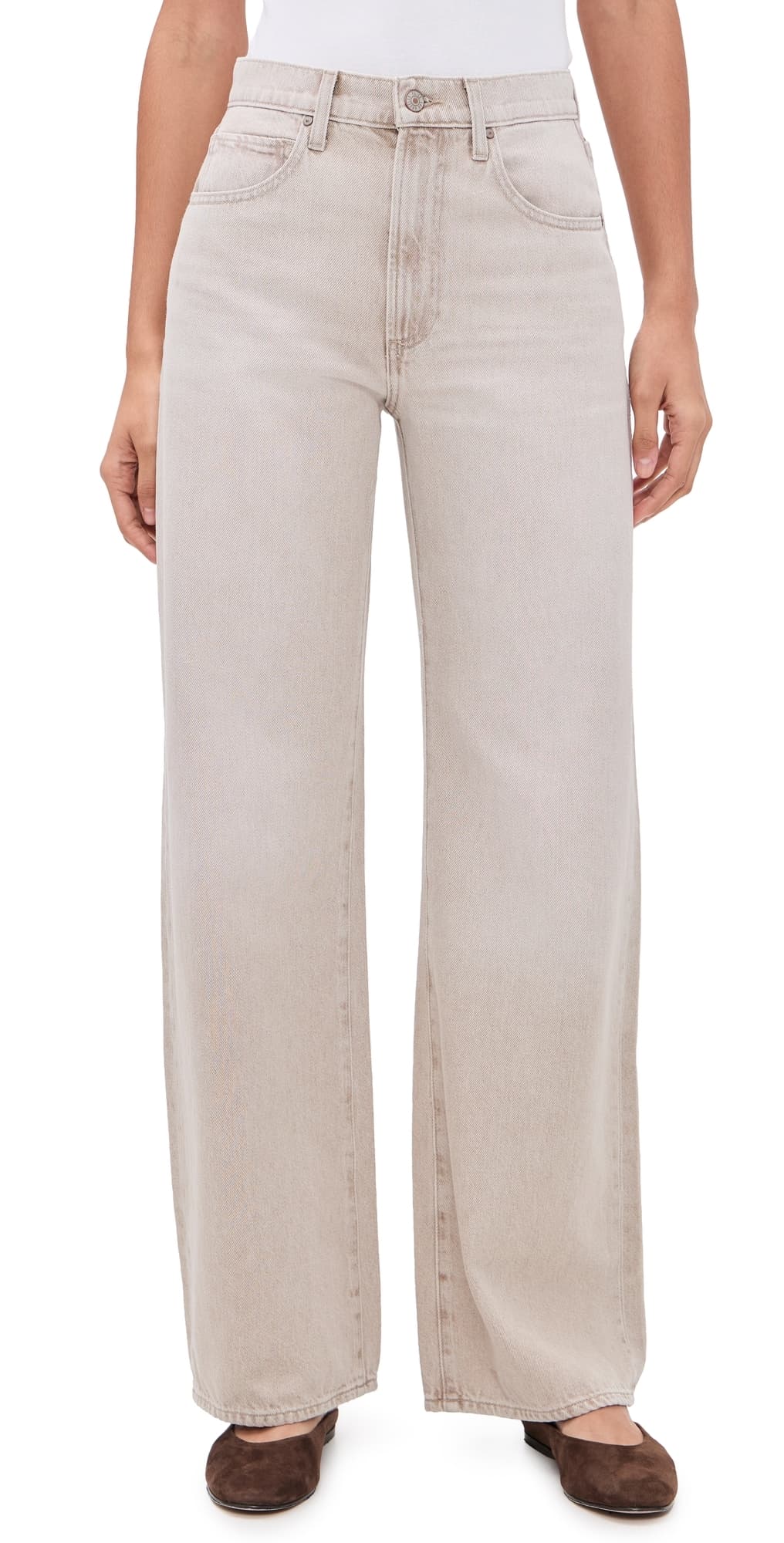 PAIGE Arellia Jeans Soft Sepia