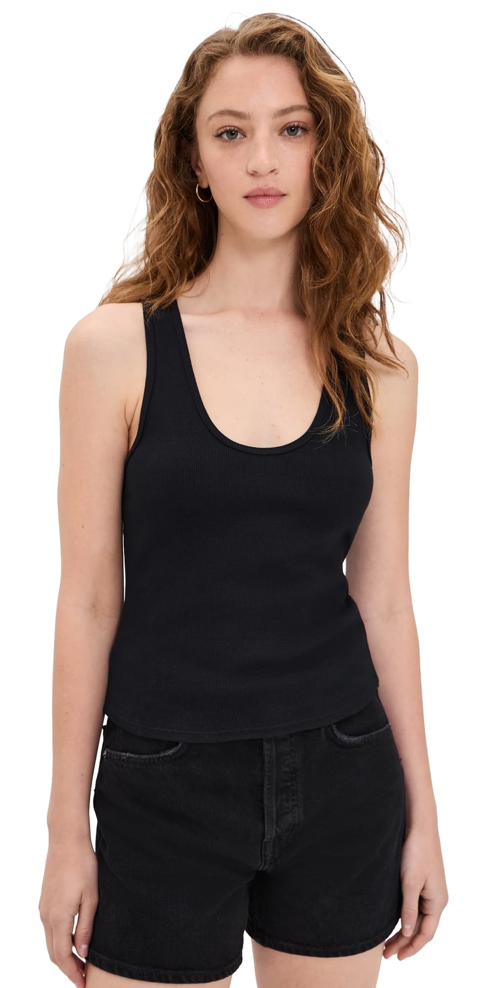 PAIGE Bali Tank Top Black