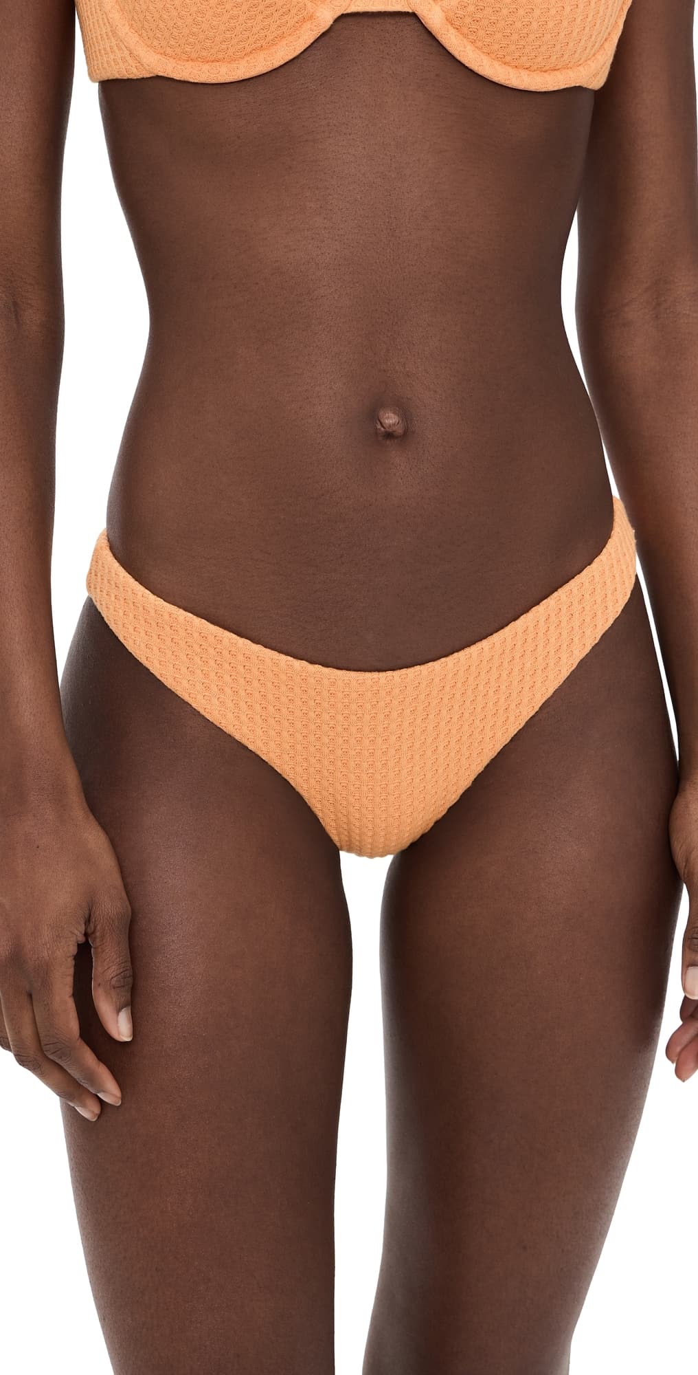 Peixoto Bella Full Bikini Bottoms Apricot