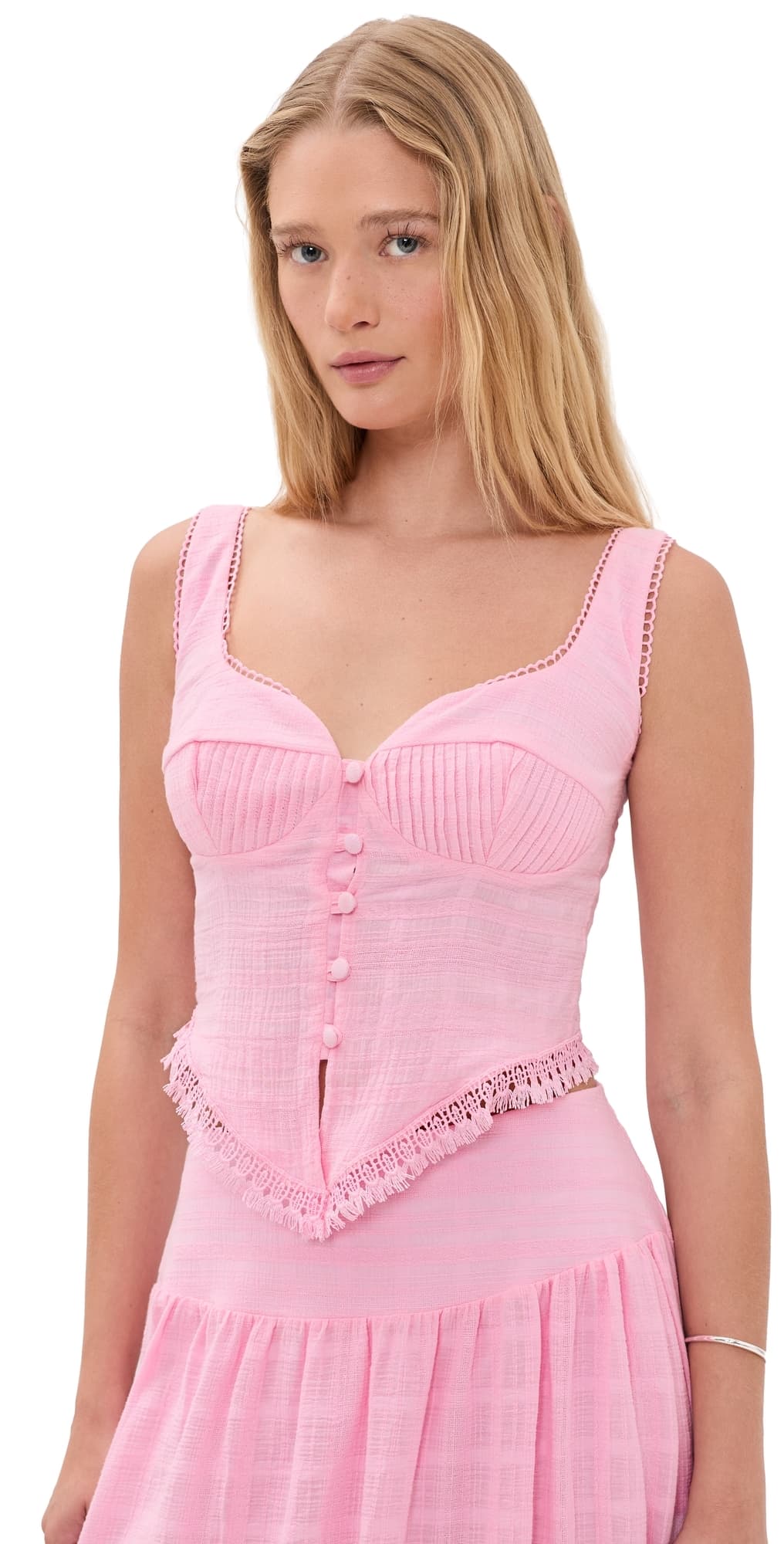 Peixoto Lucia Blouse Thatch Pink