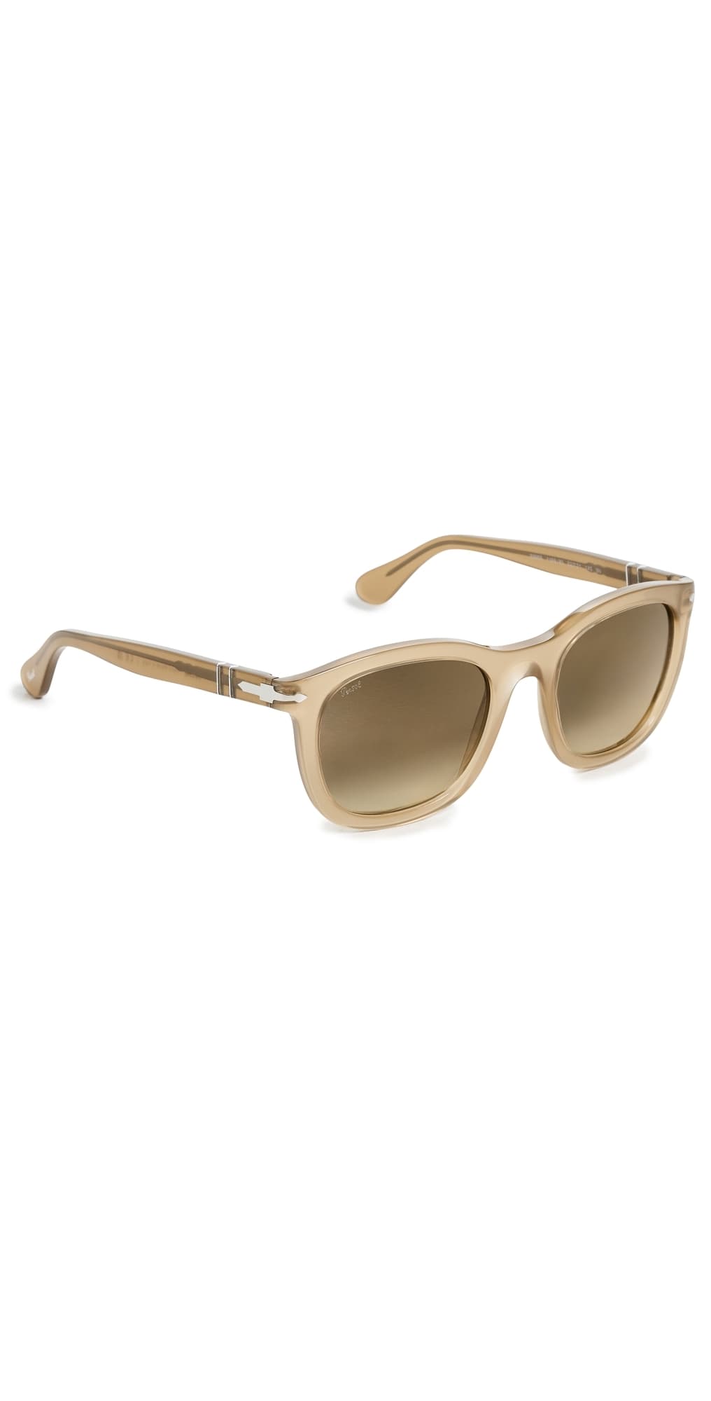 Persol 0PO3395S Sunglasses Opal Beige/Lt Brn Grad